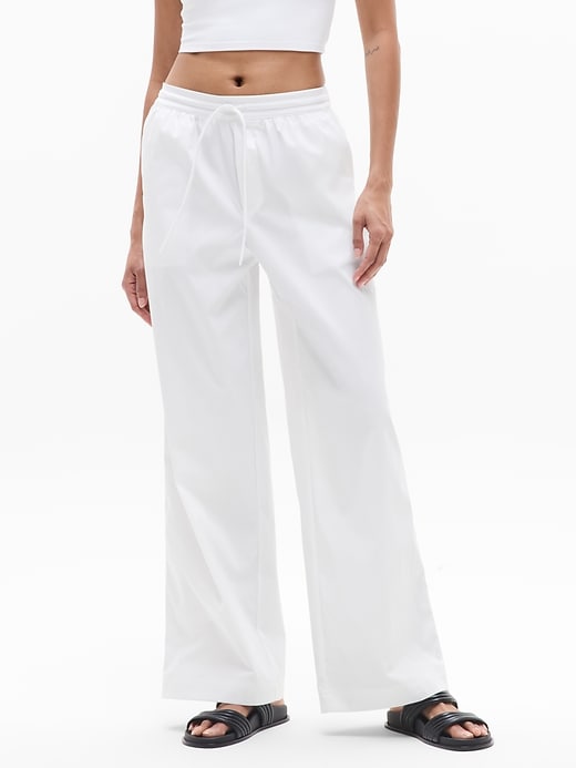 Drift Mid Rise Poplin Pant