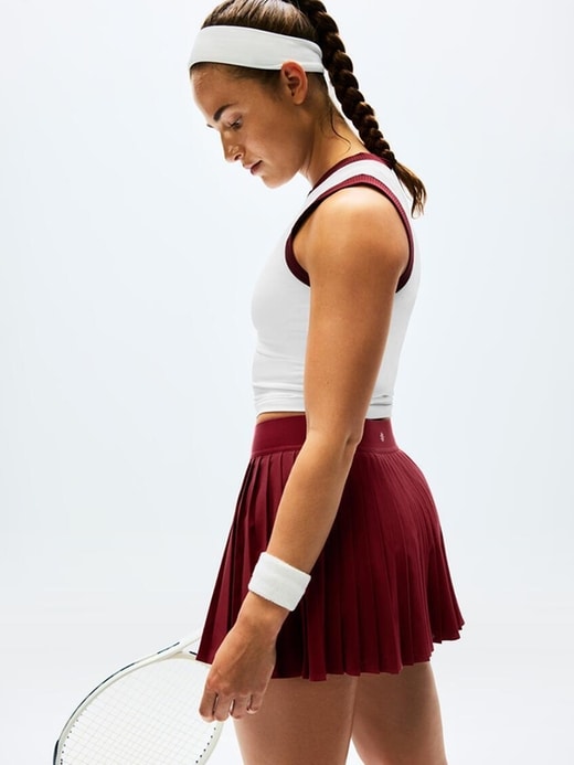 Match Point High Rise 13 1/2" Pleated Skort
