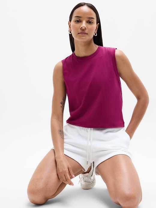 True Cotton Crop Tank