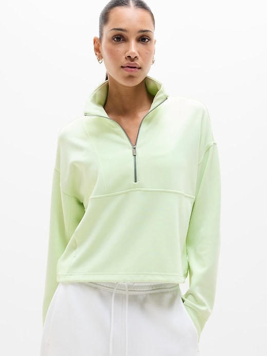 Seasoft Rib 1/4 Zip Popover