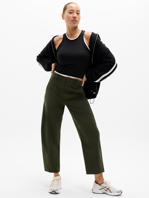 Skyline High Rise Barrel Leg Pant