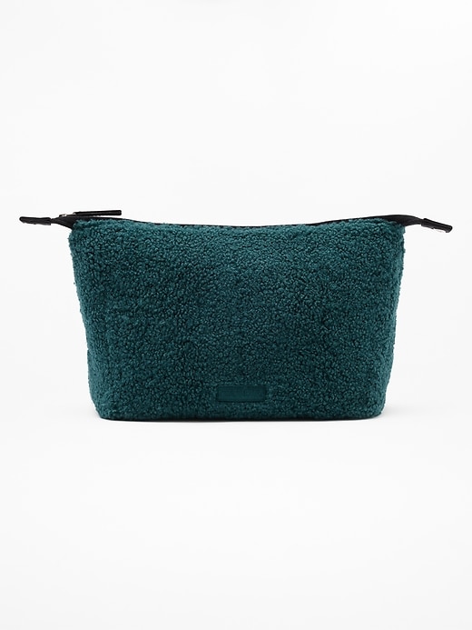 All About Sherpa Large Cosmetic Pouch