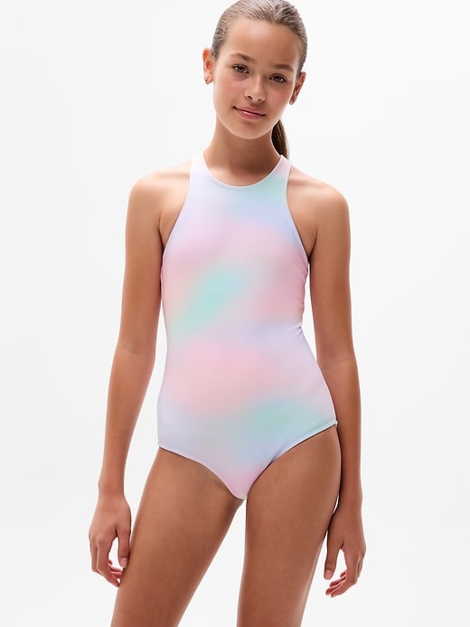 Athleta Girl High Neck One Piece