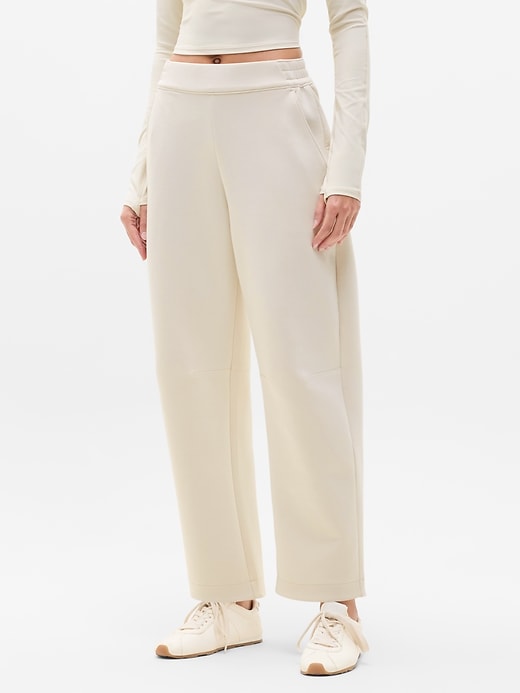 Form Knit Mid Rise Barrel Pant
