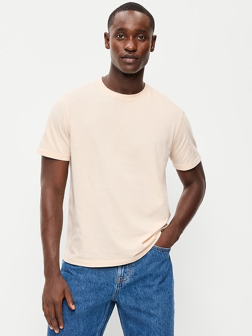 Soft-Washed Crew-Neck Short-Sleeve Tee