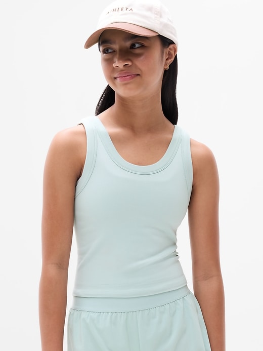 Athleta Girl Rise Above Rib Scoop Tank