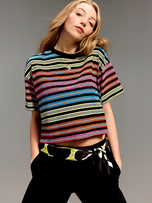 Old Navy x Christopher John Rogers Crop T-Shirt