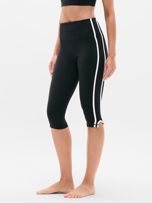 Elation Track Stripe Crop