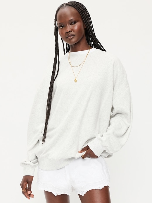 SoComfy Oversized Graphic Sweatshirt