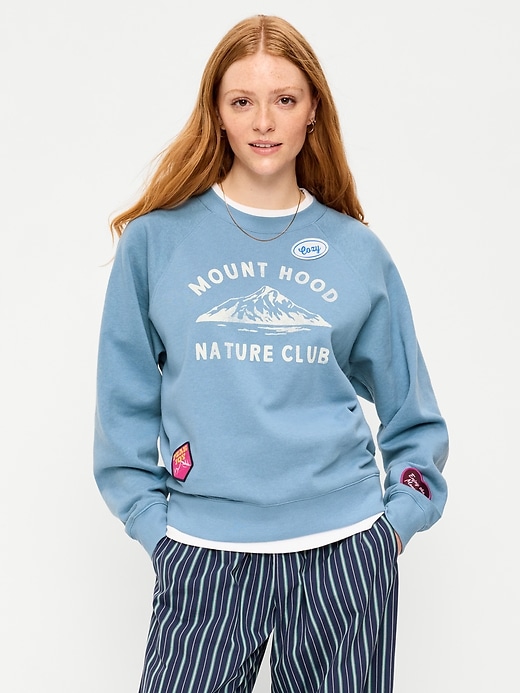 SoComfy Oversized Raglan Sweatshirt