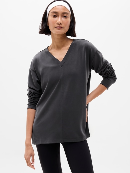 Seasoft V-Neck Sweatshirt