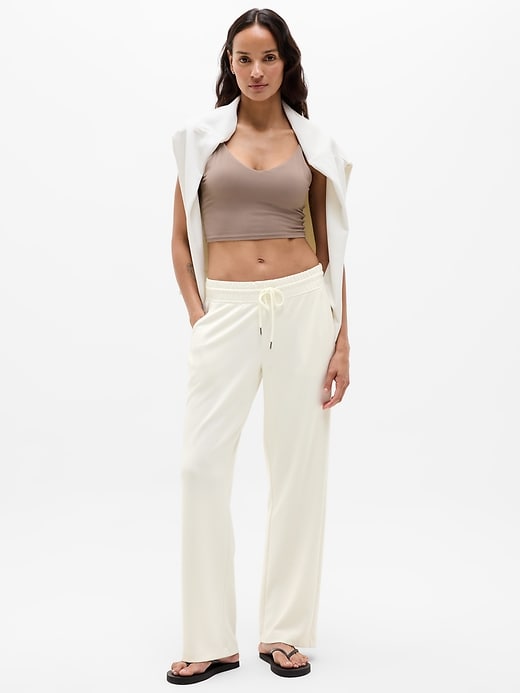 Seasoft Mid Rise Straight Pant