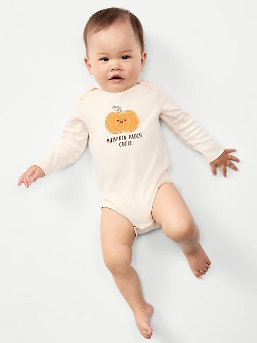 Long-Sleeve Graphic Bodysuit for Baby