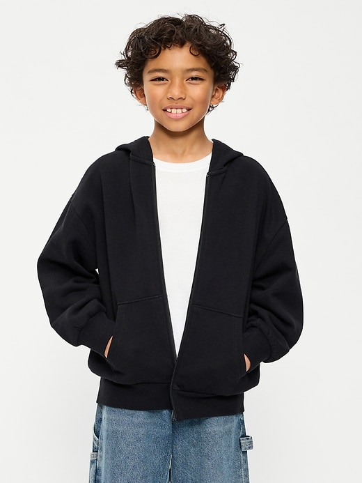 Gender-Neutral Zip Hoodie for Kids