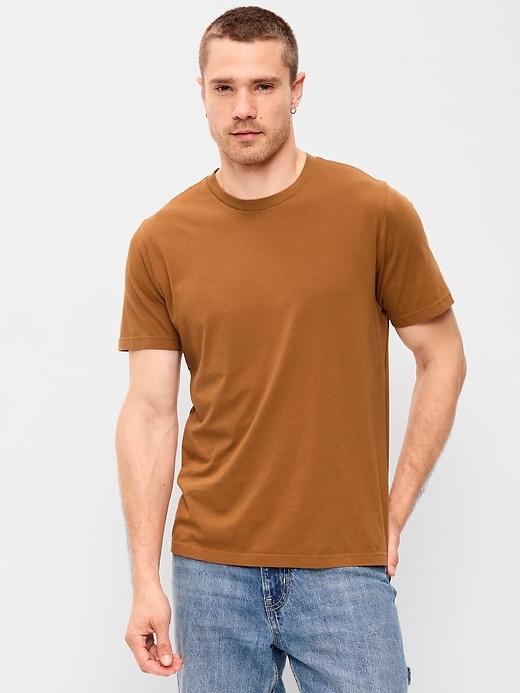 Soft-Washed Crew-Neck Short-Sleeve Tee