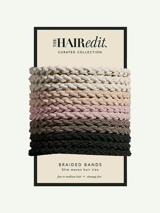 The Hair Edit Braided Bands Hair Ties Set