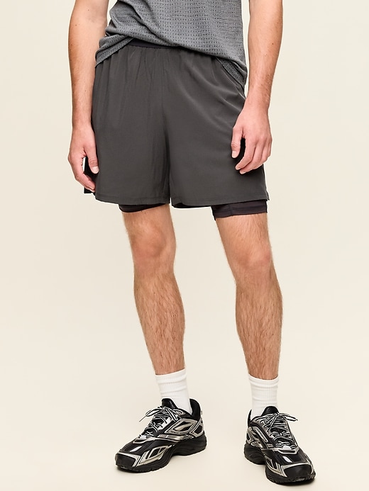 2-In-1 Performance Run Shorts -- 5-inch inseam