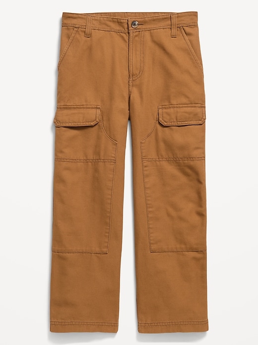 Baggy Cargo Canvas Pants for Boys