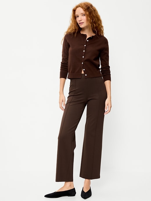 Extra High-Waisted Stevie Straight Pants
