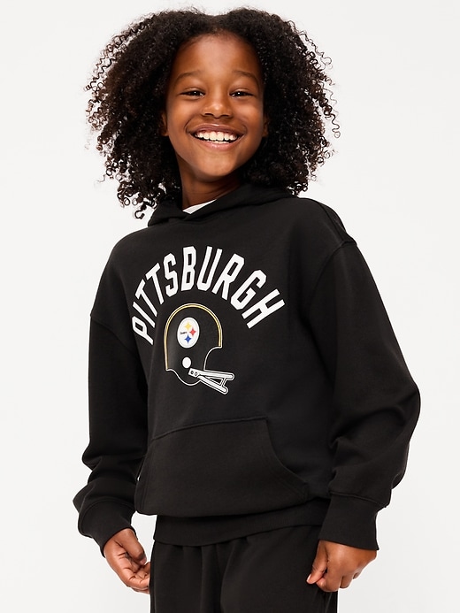 Kansas City Chiefs Oversized Pullover Hoodie for Boys