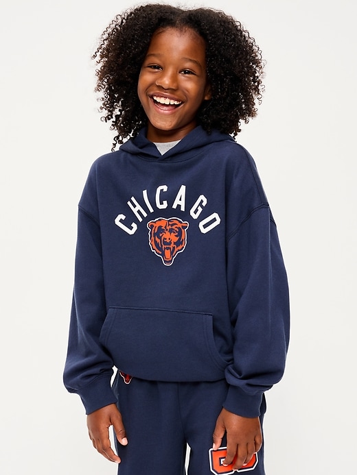 Kansas City Chiefs Oversized Pullover Hoodie for Boys