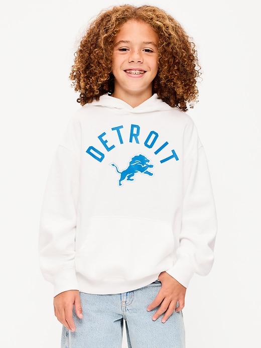 Kansas City Chiefs Oversized Pullover Hoodie for Boys