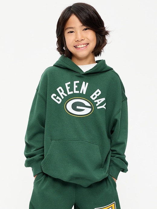 Kansas City Chiefs Oversized Pullover Hoodie for Boys