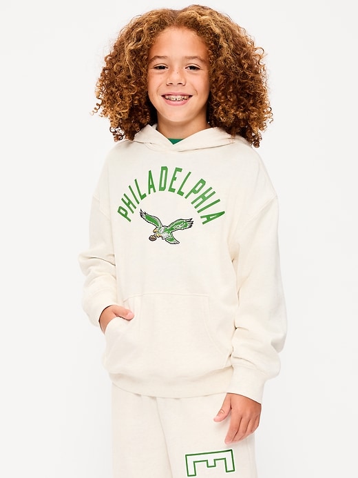 Kansas City Chiefs Oversized Pullover Hoodie for Boys