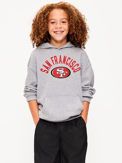 Kansas City Chiefs Oversized Pullover Hoodie for Boys