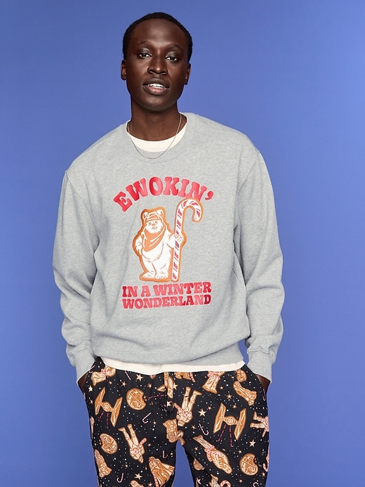Old Navy x Star Wars™ Oversized Crew Sweatshirt for Men