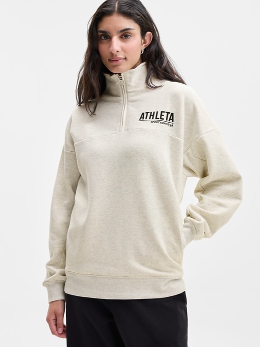 Forever Fleece 1/4 Zip Graphic 001