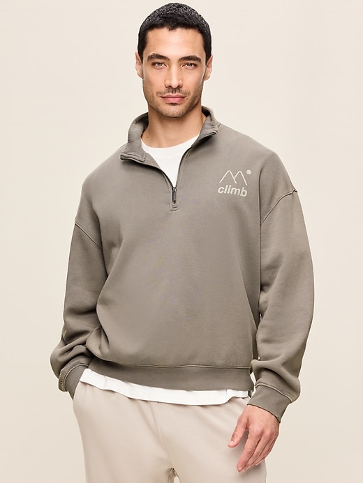 Lived-In Pro Quarter Zip