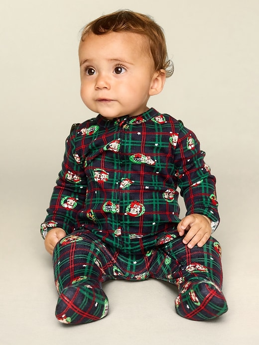 2-Way-Zip Sleep & Play Footed One-Piece for Baby