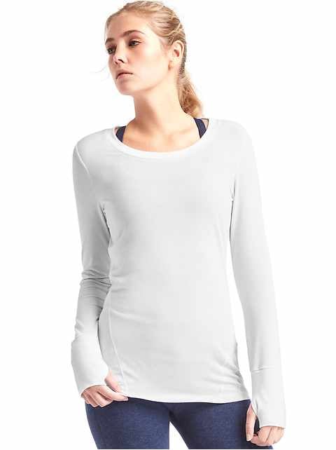 gap women's long sleeve tops