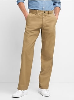 gap men's khakis straight fit