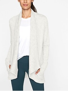 athleta wrap sweater