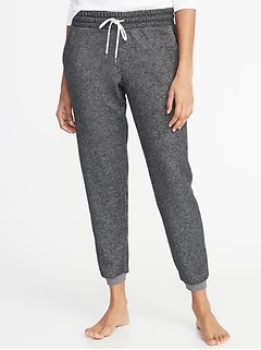 Marled French-Terry Joggers for Women 