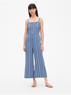 gap denim jumpsuit