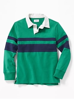 Boys Clearance Discount Clothing Old Navy - color blocked rugby for boys