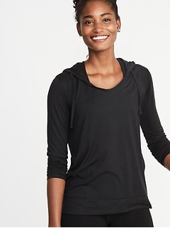 Lightweight Performance Pullover Hoodie for Women 