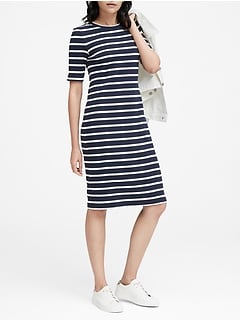 Royal Blue Eyelet Dress
