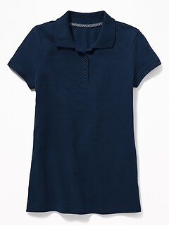 plus size school uniform shirts