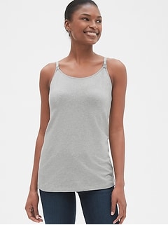 gap nursing tank tops