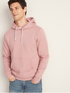 pink hoodie with black strings