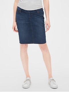 gap jeans skirt