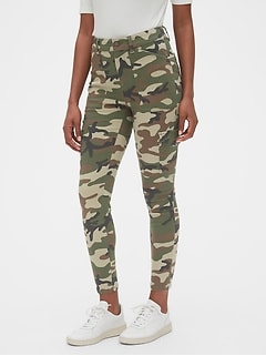 gap womens camo pants