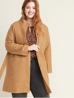 gap plus size coats
