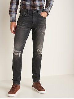 old navy men's straight jeans