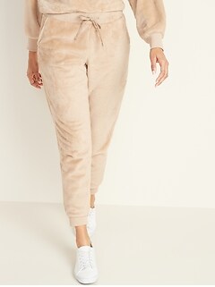 Plush-Knit Joggers for Women