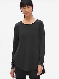 gap women's long sleeve tops